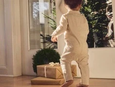 Lil Atelier turtledove stribet loose natdragt